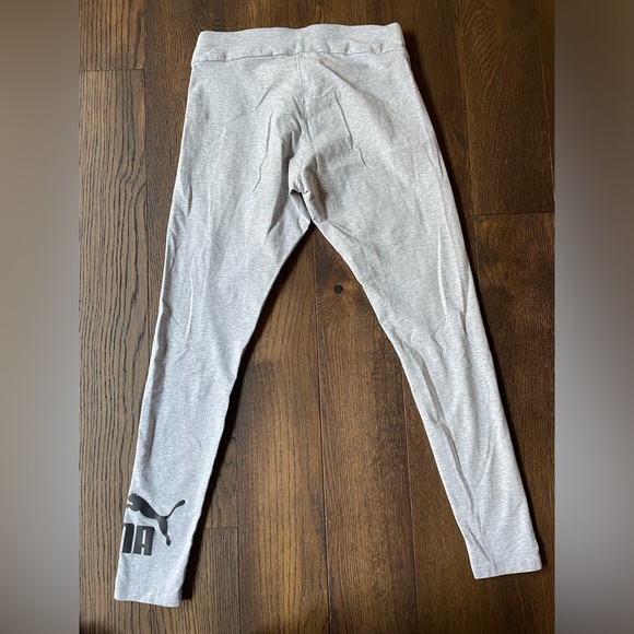 Puma // Gray Women's Leggings - Picture 4 of 5